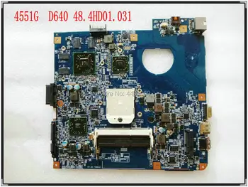 Acer 4451 4451G Nešiojamas Plokštė 48.4HD01.031 MB.PV301.001 DDR3 09919-3 JE40-DN MB 48.4HD01.031 graphics card Full teste