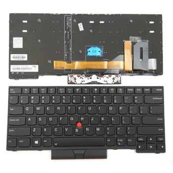 Nauja Lenove ThinkPad E480 L480 L380 Jogos T480s Nešiojamojo kompiuterio Klaviatūra JAV Apšvietimu 01YP360 01YP520