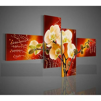 Rankomis dažyti šiuolaikinės dekoratyvinės naftos tapyba ant drobės, sienos meno gėlių nuotraukos liviom unikalus DM-9181658