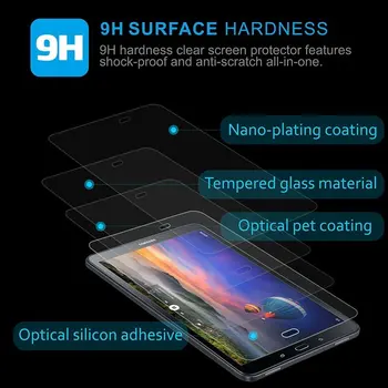 Ekrano Grūdintas Stiklas Protector For Samsung Galaxy Tab S2 8.0 9.7 colių T710 T715 T719 T810 T815 Skirtukai 8.4 10.5 Tablet Ekrano Stiklas