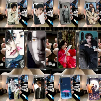 Kpop Lee Dong Wook Fox Telefono dėklas Samsung Galaxy 3 5 7 8 10 20 20E 21S 30 30S 40 50 51 70 71 black Premjero Tapybos Elementų