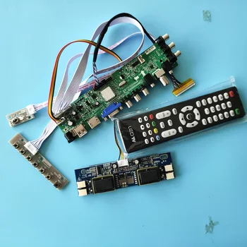 Rinkinys LM201WE3-TLF2/LM201WE3-TLF8 valdybos AV TV USB nuotolinis DVB-T 1680X1050 4 CCFL Skaitmeninis skystųjų KRISTALŲ ekranas, HDMI VGA Valdytojas 30pin