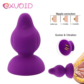 EXVOID Krūties Didintuvas Seksualus Krūties Masažas Įrašą Klitorį Stimuliuoja Spenelių Gyvis Vibratorius Dulkių Siurblys Gyvis Sekso Žaislai Moterims