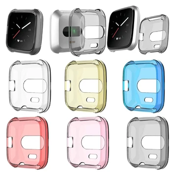 Minkštos Tpu Case For -Fitbit Atvirkščiai Lite Juosta Atspari Vandeniui Žiūrėti Korpuso Dangtelį Screen Protector For-Fitbit Atvirkščiai Lite
