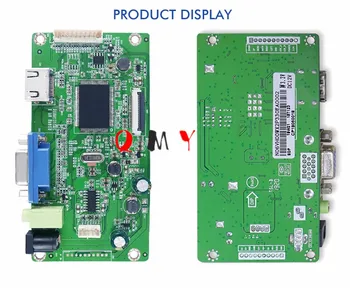 Nemokamas pristatymas rinkinys N156HCE-EBI N173HCE-E31 B156HTN03.8 NV133FHM-N43 HDMI + VGA LCD LED LVDS EDP Valdiklio plokštės Tvarkyklės