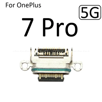 C tipo Micro USB Įkrovimo Lizdas Uostą Mokestis Lizdas OnePlus X 1 2 3 3T 5 5T 6 6T 7 7T 8 Pro 5G Galios Mokestis Jungtis