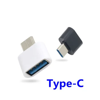 CatXaa Juoda Balta, Tipas C, Vyrų ir Moterų USB Kabelis Konverteris OTG Jungtis Maža Adapteris, skirtas 