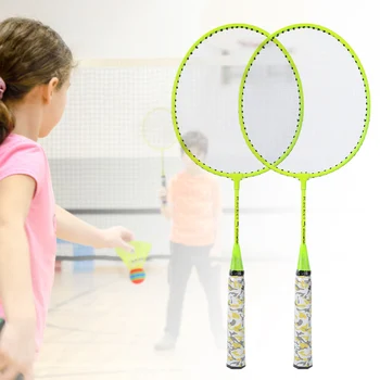 Vaikų Badmintono Raketės, Su 2 Kamuolius Nustatyti Lauko Sporto Žaidimas, Skirtos Padėti Vaikams, Kad Auginti Rankų Judesių Koordinavimą Galimybė