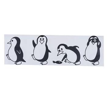 1 X Pingvinas Šaldytuvas Lipdukas Šaldytuvas Lipdukai Virtuvės Vinilo Sienos Lipdukai