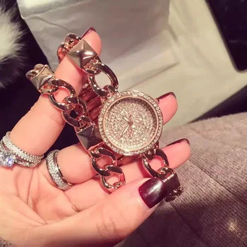 Cacaxi Mada Moterims Žiūrėti Prabangos Prekės Kvarcas-žiūrėti Dvigubą Apyrankę Visą Diamond Laikrodis Moterims Laikrodis Relogio Feminino A161