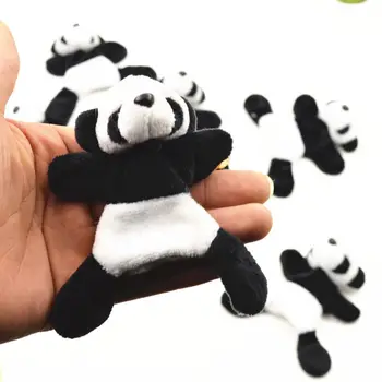 1Pc Mielas Minkštas Pliušinis Panda Namų Puošybai Lengva Valyti Priedai Suvenyras, Šaldytuvo Magnetų Dovanos Šaldytuvas Magnetas