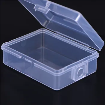 2vnt/pak Surinkimo Konteinerių Atveju Su Dangteliu 5*6.8 cm skaidraus Plastiko Papuošalų Laikymo Dėžutė