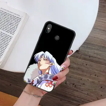 Anime Inuyasha Sesshoumaru Higurash Telefoną Atveju Xiaomi Redmi 7 9t a3 9se k20 mi8 max3 lite 9 8 pastaba 9s 10 pro