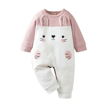Cartoom baby girl berniukas rompers kūdikių drabužiai naujagimiams medvilnės minkštas kūdikio romper vaikų pajama jumpsuit#1