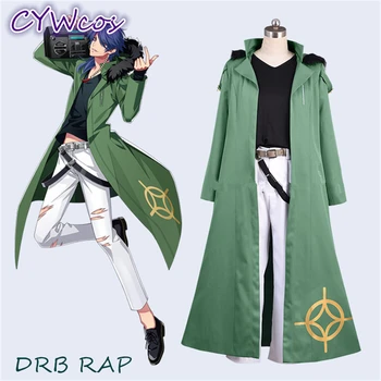 Skyriaus Rap Battle DRB RAP Miręs arba Gyvas Anime Cosplay Kostiumų Uniformas, Vyrų Kostiumai, Paltai+Marškinėliai+Kelnės+Diržas
