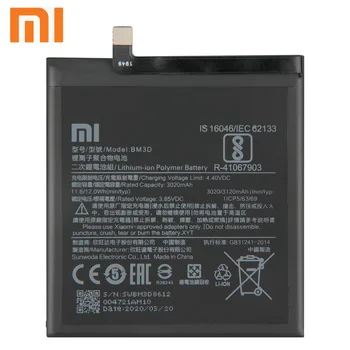 Xiao Xiaomi Mi BM3D Telefono Baterija Xiao mi 8 SE MI8 SE M8 SE 3120mAh BM3D Originalaus Akumuliatoriaus + Įrankis
