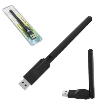 RT5370 USB 2.0 150mbps WiFi Bevielio Tinklo plokštė, 802.11 b/g/n LAN Adapteris su sukiojamomis Antena