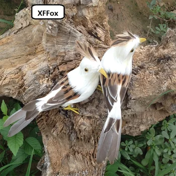 Pora simulaiton šarka modeliai putų&plunksnų tikroviška šarka paukščių žaislų apie 22cm xf0689