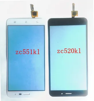 Už ASUS ZenFone 3 Lazerio ZC551KL jutiklinio ekrano Skydelis ZenFone ZC552KL Z01BD touchscreen juoda/balta spalva nemokamas pristatymas
