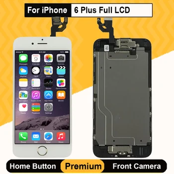 Klasės AAA, Pilnas Komplektas LCD iPhone 6 Plus LCD Ekranas Jutiklinis Ekranas Asamblėjos Pakeitimo Pilnas Komplektas Gera 3D LCD Touch Nr. Miręs Pixles