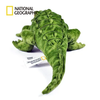 National Geographic 52cm krokodilas įdaryti žaislas naujas medvilnės lėlės