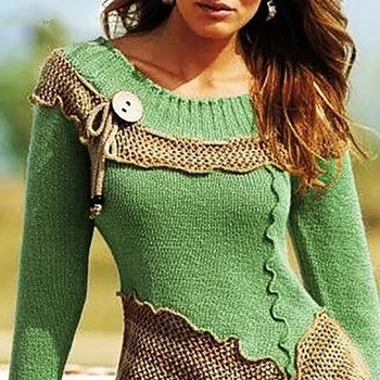 Moterys, O Kaklo Kratinys Megztinis 2020 M. Rudenį Atsitiktinis Ilgomis Rankovėmis Megzti Megztinis Viršuje Moterų Elegantiškas Megztinis Džemperis