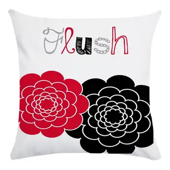 45cm*45cm Geometrinis gėlių super minkšta pagalvėlė padengti ir sofa pagalvės užvalkalą Namų dekoratyvinės pagalvės dangtelis