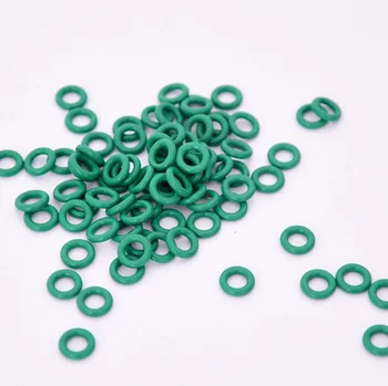 2vnt 2.65 mm vielos skersmuo žalia fluoro guma sandarinimo žiedas, žiedai vandeniui izoliacija guminė juosta 175mm-190mm išorinis skersmuo