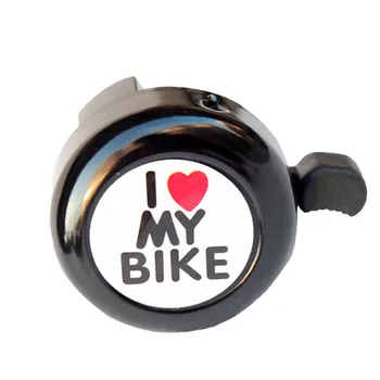 Naujas atvykimo Spalvotų Dviračių Bell Širdies Žadintuvas Dviratį Metalo Rankenos Ragų dviračių bisiklet