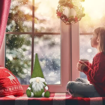 Santa Claus Sniego Elf Kalėdų Papuošalai Beveidis Lėlės 2021 Pliušinis Lėlės Už Šalies Kalėdinė Dekoracija Naujųjų Metų Navidad