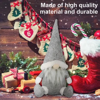 Santa Claus Sniego Elf Kalėdų Papuošalai Beveidis Lėlės 2021 Pliušinis Lėlės Už Šalies Kalėdinė Dekoracija Naujųjų Metų Navidad