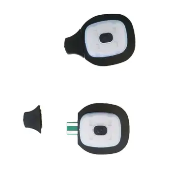 USB Įkrovimo 4LED Lauko Sporto Beanie Skrybėlių Šviesos Lempos Žiemos Drabužiai Bžūp Dalys 27RD