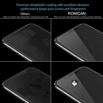 10vnt Grūdintas Stiklas iPhone 11Pro Max 6 6s 7 8 Plius 5 5s 5c SE Ekrano Apsauginė Plėvelė iPhone X XS Max XR Stiklo Raštas