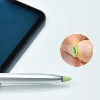 8 vnt Touchscreen Pen Plunksnų Padengti M-Pieštukų Minkšto Silikono Pakeisti Apsaugos Jautrus Stylus Pieštuku Bžūp Apima Pen Accessor