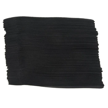 100 x reguliuojama juodo nailono kabeliui L 15cm