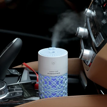 250ml Oro drėkintuvas usb aromato difuzorius ultragarsinis drėkintuvas mini difusor aromaterapia led šviesos Automobilių Aromato Difuzorius