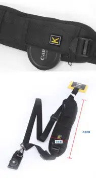 Nemokamas Pristatymas kamera accessoties, Aukštos kokybės, Greito atjungimo Vieno Peties Diržas Juodas Diržas Dirželis Skaitmeninis SLR fotoaparatas DSLR Fotoaparatas