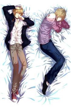 Gali atnaujinti Anime K simbolių Isana Yashiro & Yatogami Kuroh & Suoh Augalą Dakimakura mesti pagalvę padengti kūno hugging užvalkalas