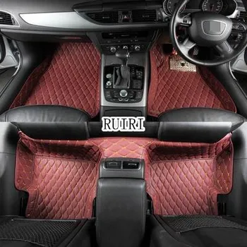 Geriausia kokybė! Custom specialių grindų kilimėliai Dešinėje Ratai BMW 520i 525i E60 530i 2010-2004 vandeniui kilimai,Nemokamas pristatymas