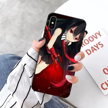 Akame Ga Nužudyti Anime Mergina Telefono dėklas skirtas iPhone 11 12 pro XS MAX 8 7 6 6S Plus X 2020 XR Mini
