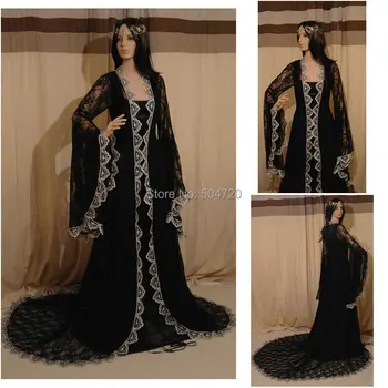 HistoricalR-863 Senovinių Kostiumų, 1860 m pilietinio Karo Kamuolys Suknelė/Gothic Lolita Dress Renesanso suknelė Visi dydis