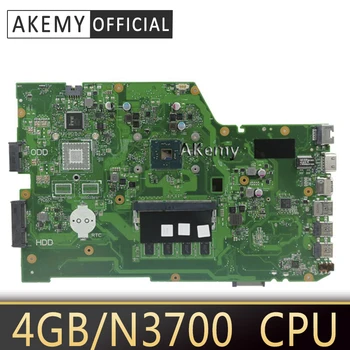 Akemy X751SA Nešiojamas plokštė N3700 CPU, 4GB už ASUS X751S X751SJ X751SV Bandymo mainboard X751SA plokštė bandymo ok