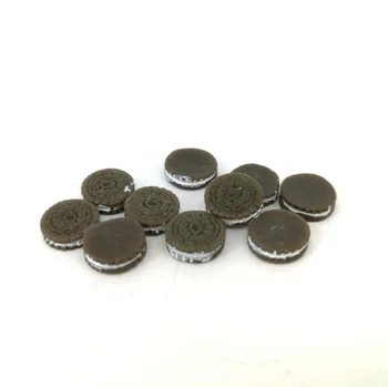 Mini Black Sausainių Modelis Pocket Lėlės Namas Modeliavimas Maisto
