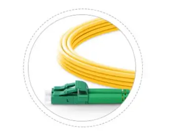 FirstFiber 1 m LC APC LC APC G657A 2 branduolių Duplex Fiber Patch Cable, Megztinis, Patch Cord 2.0 mm PVC OS2 SM Lenkimo Nejautrus