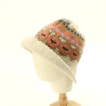 2019 m. Rudens Ir Žiemos megzti šiltas Kibiro Kepurę Žvejys Skrybėlę lauko kelionių skrybėlė nuo Saulės Bžūp Skrybėlės Moterims 121