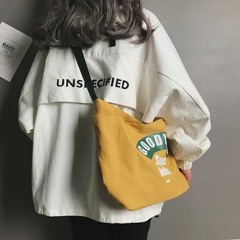 Krepšiai moterų rankinės dizaineris naujų laukinių plačiajuosčio ryšio krepšys atsitiktinis didelės talpos peties drobė maišelis