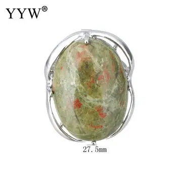 Gamtos Perlas akmens Piršto Žiedai Moterims Plokščio Ovalo formos Sužadėtuvių Žiedas Reguliuojamas Derliaus Bague bižuterijos Dropshipping