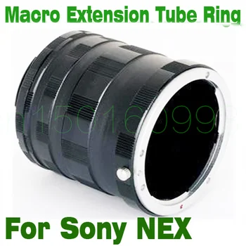 Macro Extension Tube 3 Žiedai Sony ILCE NEX E-mount NEX3N NEX5 NEX5N NEX7 NEX6 NEX5T NEX5R A5100 A5000 A6000 A3000 NEX-VG10