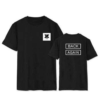 Kpop KNK TRANKYTI Atgal Albumą Marškinėliai K-POP Atsitiktinis Medvilnės Drabužius Marškinėlius Marškinėliai trumpomis Rankovėmis Viršūnes T-shirt DX404