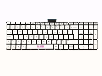 Naujas UK sidabro klaviatūra su foniniu apšvietimu, skirtą HP Envy M6-W M6-W000 M6-W100